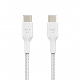 Belkin CAB004BT2MWH2PK USB-kaapeli USB 2.0 2 m USB C Valkoinen