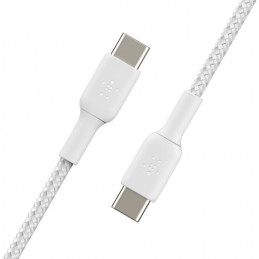 Belkin CAB004BT2MWH2PK USB-kaapeli USB 2.0 2 m USB C Valkoinen