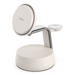 Belkin Qi2 Fitness tracker, Kuulokkeet, Älypuhelin, Älykello Valkoinen USB Langaton lataaminen Pikalataus Sisätila