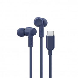 Belkin SoundForm Kuulokkeet Langallinen In-ear Musiikki Päivittäin USB Type-C Sininen