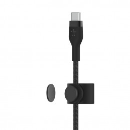 Belkin BOOST↑CHARGE PRO Flex USB-kaapeli USB 2.0 3 m USB C musta