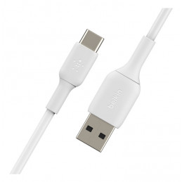 Belkin BoostCharge USB-kaapeli USB 2.0 1 m USB A USB C Valkoinen