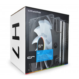 CRYORIG H7 Suoritin Jäähdytin 12 cm musta, Hopea, Valkoinen