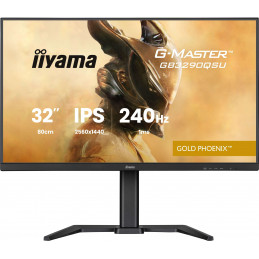 iiyama G-MASTER GB3290QSU-B1 tietokoneen litteä näyttö 80 cm (31.5") 2560 x 1440 pikseliä Quad HD LED musta