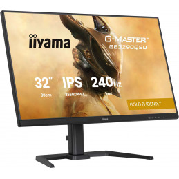 iiyama G-MASTER GB3290QSU-B1 tietokoneen litteä näyttö 80 cm (31.5") 2560 x 1440 pikseliä Quad HD LED musta