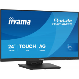iiyama ProLite T2454MSC-B3AG tietokoneen litteä näyttö 60,5 cm (23.8") 1920 x 1080 pikseliä Full HD LED Kosketusnäyttö