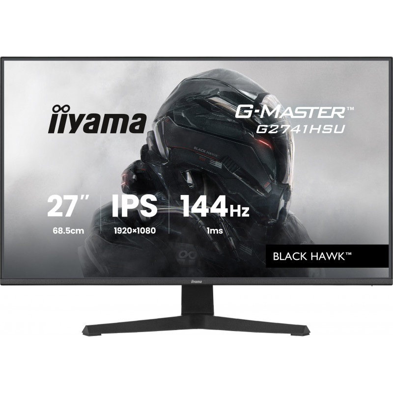 iiyama G-MASTER G2741HSU-B1 tietokoneen litteä näyttö 68,6 cm (27") 1920 x 1080 pikseliä Full HD musta