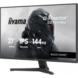 iiyama G-MASTER G2741HSU-B1 tietokoneen litteä näyttö 68,6 cm (27") 1920 x 1080 pikseliä Full HD musta