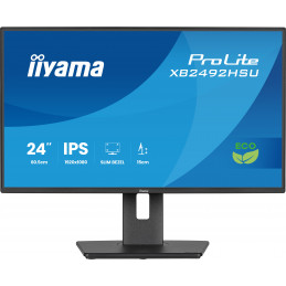 iiyama ProLite XB2492HSU-B1 tietokoneen litteä näyttö 61 cm (24") 1920 x 1080 pikseliä Full HD LED musta