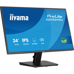 iiyama ProLite X2492HSU-B1 tietokoneen litteä näyttö 61 cm (24") 1920 x 1080 pikseliä Full HD LED musta