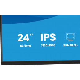 iiyama ProLite X2492HSU-B1 tietokoneen litteä näyttö 61 cm (24") 1920 x 1080 pikseliä Full HD LED musta