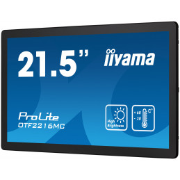 iiyama OTF2216MC-B1 infonäyttö Digitaalinen litteä infotaulu 54,6 cm (21.5") LCD 1100 cd m² Full HD musta Kosketusnäyttö