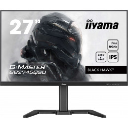 iiyama G-MASTER GB2745QSU-B2 tietokoneen litteä näyttö 68,6 cm (27") 2560 x 1440 pikseliä Wide Quad HD LED musta