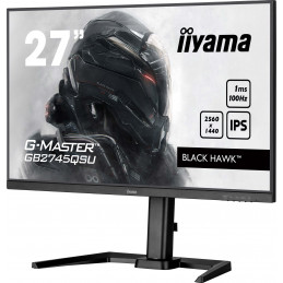 iiyama G-MASTER GB2745QSU-B2 tietokoneen litteä näyttö 68,6 cm (27") 2560 x 1440 pikseliä Wide Quad HD LED musta