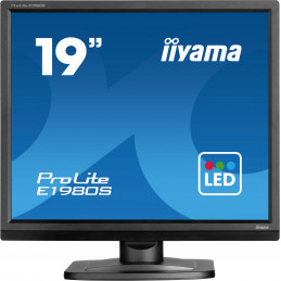 iiyama ProLite E1980S-B1 tietokoneen litteä näyttö 48,3 cm (19") 1280 x 1024 pikseliä VGA LED musta