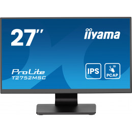 iiyama ProLite T2752MSC-B1AG tietokoneen litteä näyttö 68,6 cm (27") 1920 x 1080 pikseliä Full HD LED Kosketusnäyttö musta