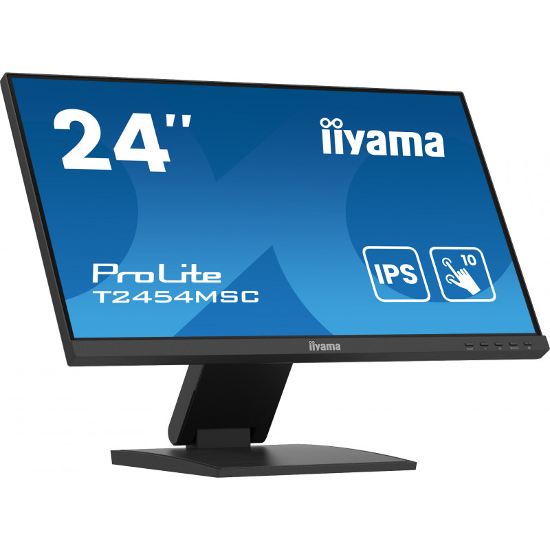 iiyama ProLite T2454MSC-B2AG tietokoneen litteä näyttö 60,5 cm (23.8") 1920 x 1080 pikseliä Full HD LED Kosketusnäyttö