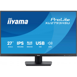 iiyama ProLite XU2793HSU-B7 tietokoneen litteä näyttö 68,6 cm (27") 1920 x 1080 pikseliä Full HD LED musta