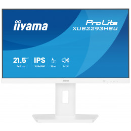 iiyama ProLite XUB2293HSU-W7 tietokoneen litteä näyttö 54,6 cm (21.5") 1920 x 1080 pikseliä Full HD LED Valkoinen