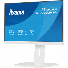 iiyama ProLite XUB2293HSU-W7 tietokoneen litteä näyttö 54,6 cm (21.5") 1920 x 1080 pikseliä Full HD LED Valkoinen
