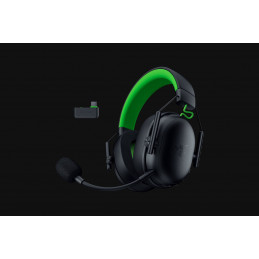 Razer BlackShark V3 X HyperSpeed Kuulokkeet Langallinen & langaton Pääpanta Pelaaminen USB A-tyyppi Bluetooth musta, Vihreä
