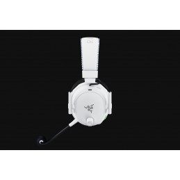 Razer BlackShark V3 Pro Kuulokkeet Langallinen & langaton Pääpanta Pelaaminen USB A-tyyppi Bluetooth Valkoinen