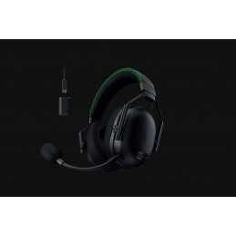 Razer BlackShark V3 Pro Kuulokkeet Langallinen & langaton Pääpanta Pelaaminen USB A-tyyppi Bluetooth musta
