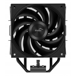 SAMA Gears A40B Suoritin Ilmanjäähdytin 12 cm musta 1 kpl