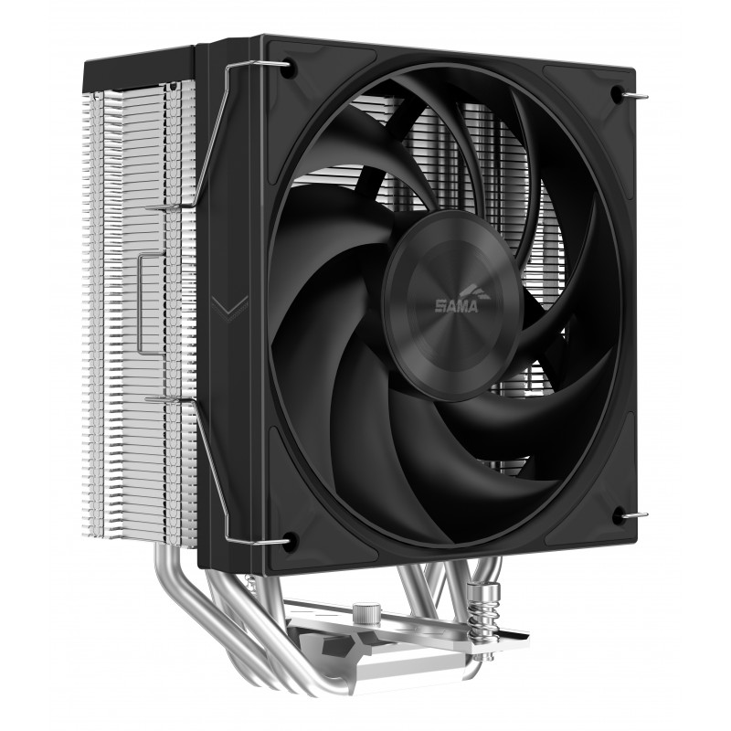 SAMA Gears A40E Suoritin Ilmanjäähdytin 12 cm Hopea 1 kpl