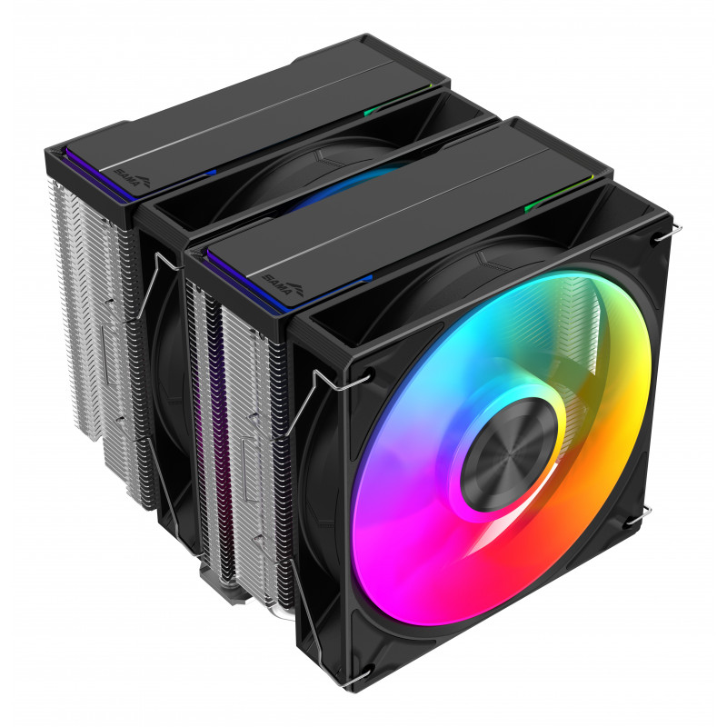 SAMA Gears A60L Suoritin Ilmanjäähdytin 12 cm Hopea 1 kpl