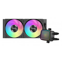 SAMA Gears L50 Suoritin All-in-one-nesteenjäähdytin 12 cm musta 1 kpl