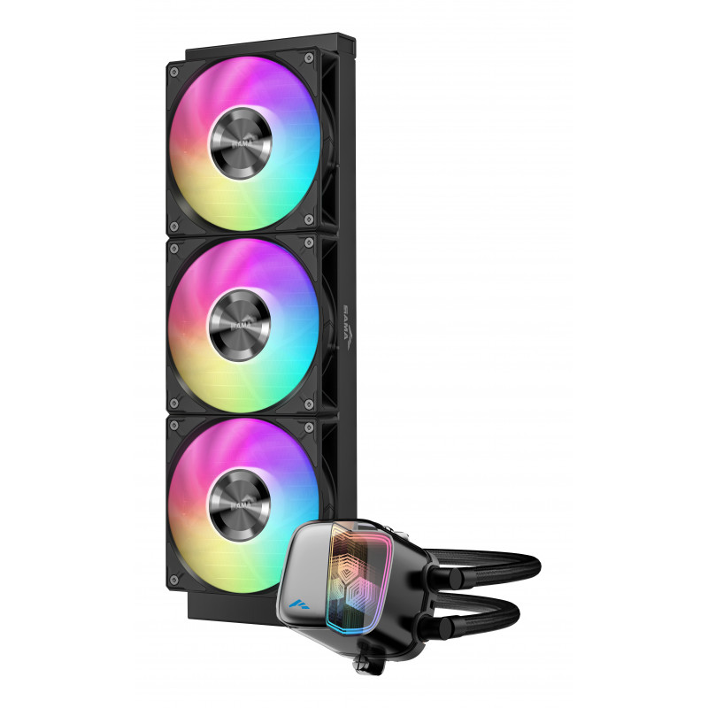 SAMA Gears L70 Suoritin All-in-one-nesteenjäähdytin 12 cm musta 1 kpl