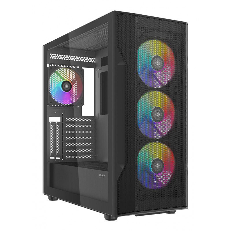 SAMA Gears S40 Midi Tower musta