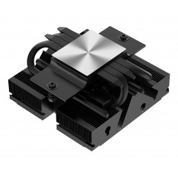 SAMA Gears U40 Suoritin Ilmanjäähdytin 12 cm musta 1 kpl