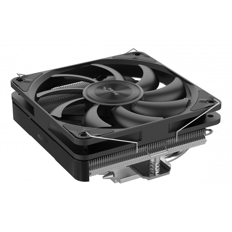 SAMA Gears U60 Suoritin Ilmanjäähdytin 12 cm musta 1 kpl