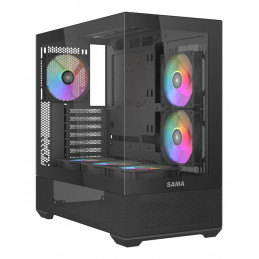SAMA Gears V40 Midi Tower musta