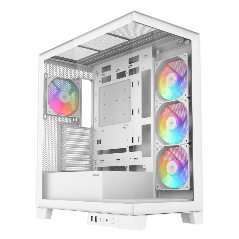 SAMA Gears V50 Midi Tower Valkoinen