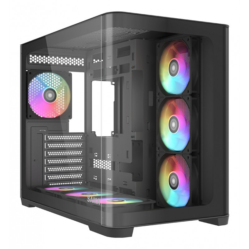 SAMA Gears V60 Midi Tower musta