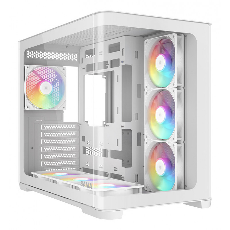 SAMA Gears V60 Midi Tower Valkoinen