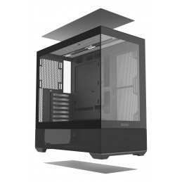SAMA Gears V40E Midi Tower musta
