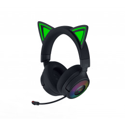 Razer Kraken Kitty V3 Pro Kuulokkeet Langallinen & langaton Pääpanta Pelaaminen USB A-tyyppi Bluetooth musta