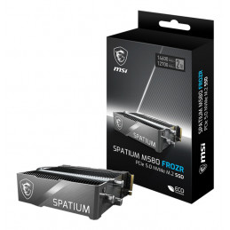 MSI SPATIUM M580 PCIe 5.0 NVMe M.2 FROZR 4TB PCI Express 5.0 3D NAND