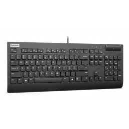 Lenovo Smartcard Wired Keyboard II näppäimistö Koti  Toimisto USB Pohjoismainen musta