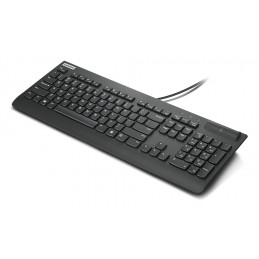 Lenovo Smartcard Wired Keyboard II näppäimistö Koti  Toimisto USB Pohjoismainen musta