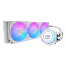 Cooler Master MasterLiquid Atmos II 360 LCD White Suoritin Nestejäähdytyspakkaus 12 cm Valkoinen 1 kpl