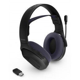 Lenovo Legion H410 Kuulokkeet Langaton Pääpanta Pelaaminen USB Type-C Bluetooth musta, Purppura