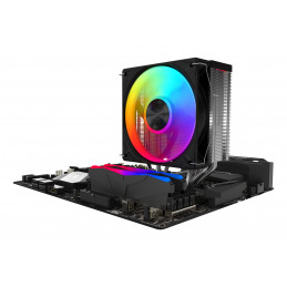 SAMA Gears X40L Suoritin Ilmanjäähdytin 12 cm Hopea 1 kpl