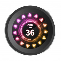 SAMA Gears Q60 Suoritin All-in-one-nesteenjäähdytin 12 cm musta 1 kpl