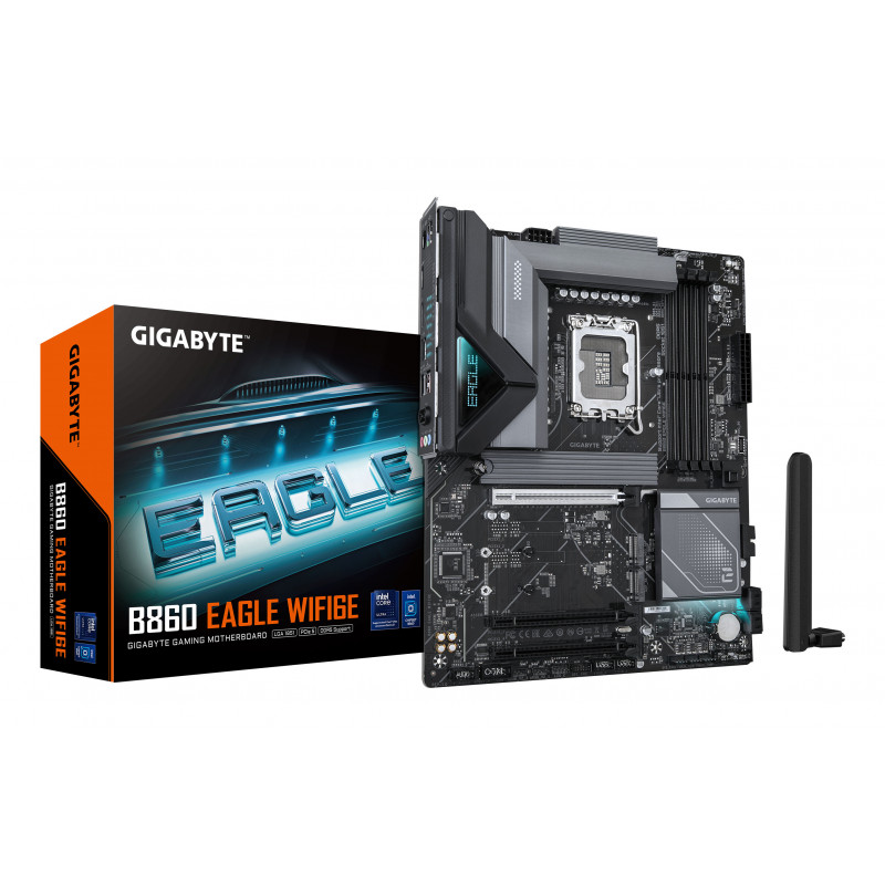 GIGABYTE B860 EAGLE WIFI6E emolevy Intel B860 LGA 1851 (Socket V1) ATX