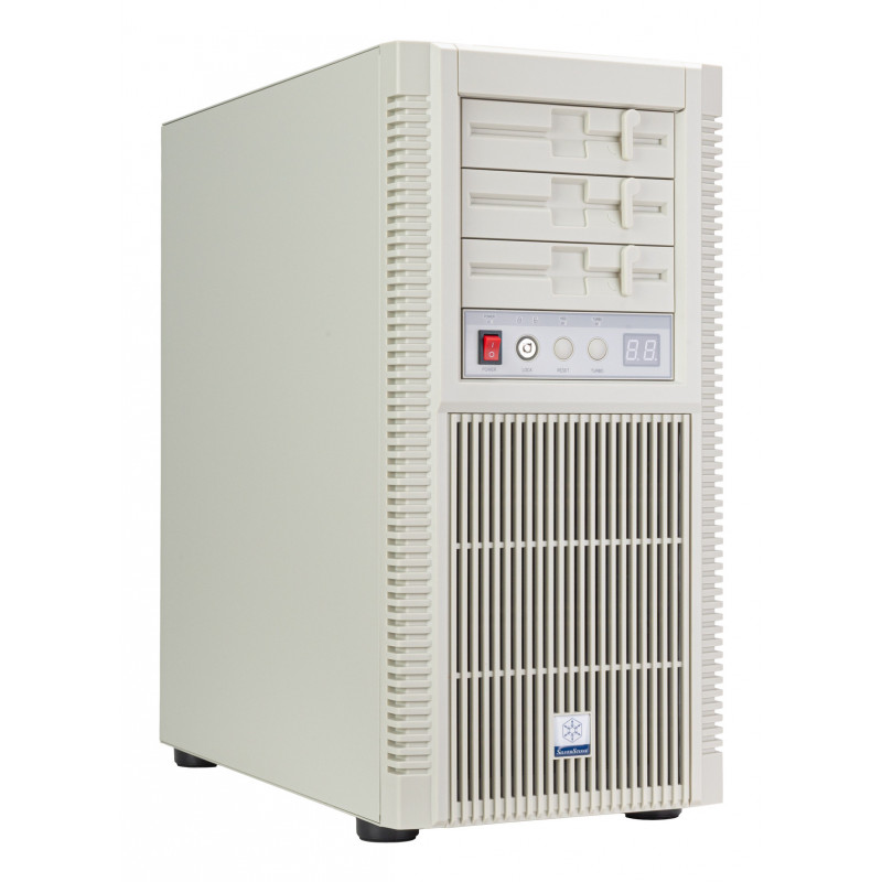 Silverstone FLP02 Full Tower Valkoinen